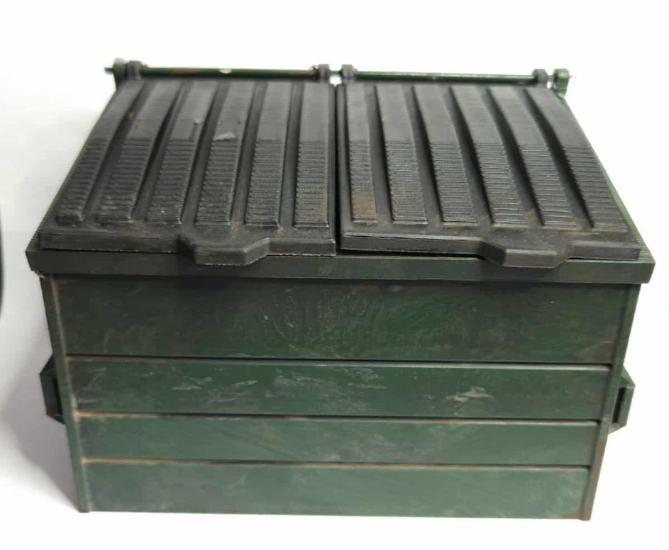 1/12 Dumpster Diorama for Action Figure ! (color may vary )