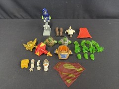 DC Direct Superman LexCorp Accessories Parts Lot Cape Kryptonite Armor