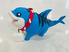 Jeff The Land Shark Figurine – Collectible Figure | Unique Gift & Display Piece