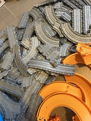 Huge Lot Thomas The Train Take Along Thomas & Friends Track 130 Gray Tracks