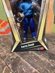 WWE ELITE LEGENDS TERRY FUNK FIGURE WWF NWA WCW NWO RETRO ULTIMATE HASBRO LJN