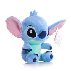 18cm Plush Stitch Baby Movie Cartoon Model Doll Children Action Figures Replica