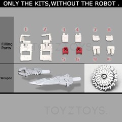 Wrench Knife Gun Saw Replenish Filler Upgrade Kit For SS86 Ratchet Filling Parts