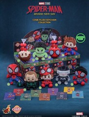 Hot Toys Cosbi Spider-Man Brand New Day Plush Keychain Doll Pendant Gift Toy