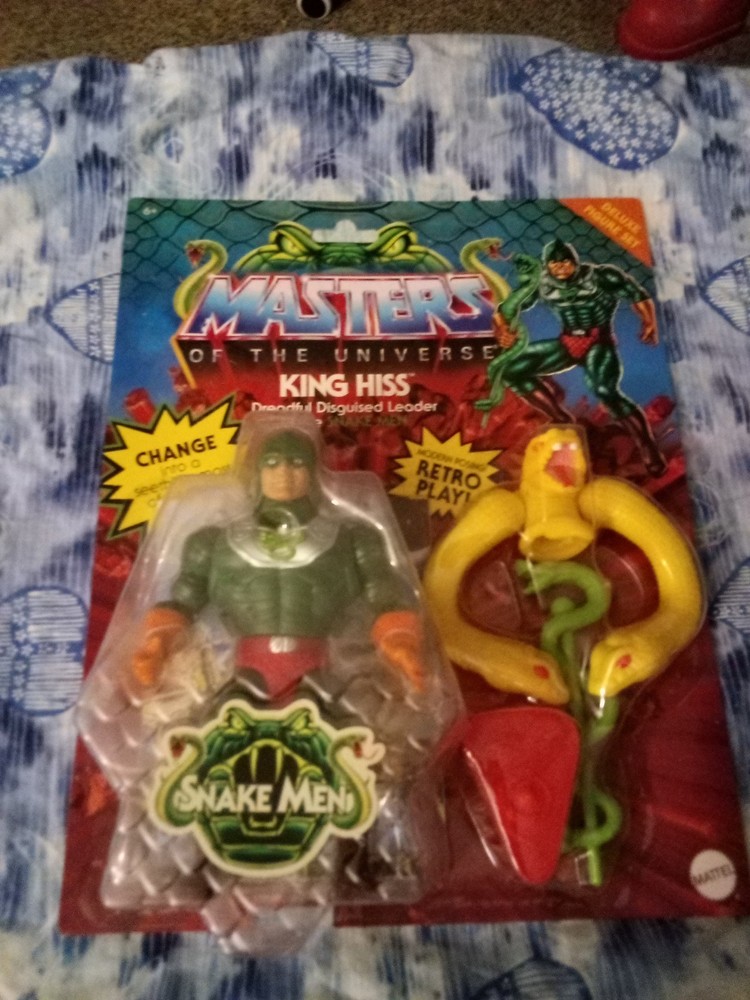 Mattel Masters of the Universe King Hiss Deluxe 5.5 in Action Figure – HKM80