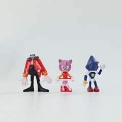 Sonic The Hedgehog Action Figures 12PCS Sonic Party Favors Cake Toppers