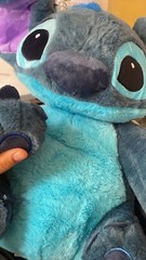 30cm -80cm Disney Giant Size Lilo&Stitch Plush Stuffed Doll Cartoon Animal Coupl