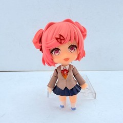 Doki Doki Literature Club! Natsuki PVC Action Figure Statue Toy Gift w/Accessory