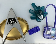 1992 Star Trek The Next Generation Lt. Geordi La Forge Playmates Toys