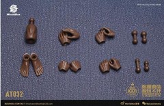 1/6 Narrow shoulder Body Worldbox AT032 African Skin hot toys GangHood ❶USA❶