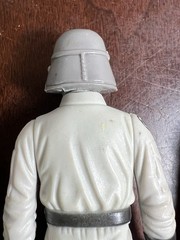VINTAGE KENNER STAR WARS 1983 ROTJ AT-ST DRIVER AND B-WING PILOT FIGURE LOT