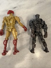 2011 Jakks Pacific Real Steel Atom and Midas With Punching Action Has Defects.