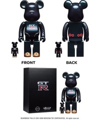 BE@RBRICK NISSAN GT-R 100% and 400% MEDICOM TOY Limited Edition Japan New F/S