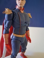 Medicom Toy MAFEX No. 151 Homelander The Boys Action Figure Alt Heads/Hands