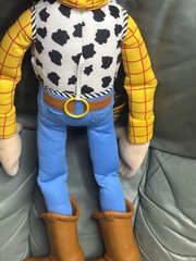 Vintage Toy Story Lifesize Woody Giant 2.5 Ft. Plush RARE PIXAR Mattel Disney