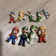 World of Nintendo jakks Super Mario Bros Mario & Luigi Figure Mixed Lot Set