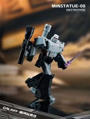 IN STOCK! Galaxy toys Mini08 DESTROYER 7cm Megatank Robot Action Figure