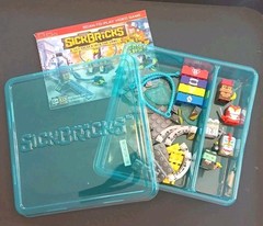 Spin Master Sick Bricks 3-in-1 Power-Up Action Playset w/ 5 Figures
