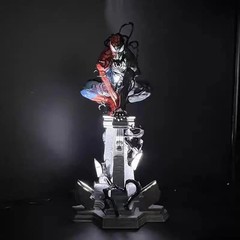 Symbiotic Spider-Man Venom Figure LED 15in Statue PVC Marvel Model Collectables