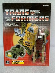 Transform G1 minibot autobot Brawn 6 color reissue mint MISB Free Shipping