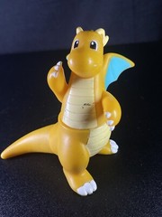 Vintage Dragonite Pokemon Posable Soft Vinyl Figure 2006 Nintendo Bandai
