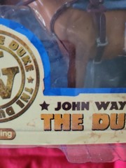John Wayne The Duke Figure Dollor Dollar Horse w/Box Schylling 100 Years