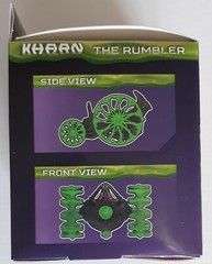 Final Faction Kharn the Rumbler ATV+ weapons and armor Toy Venom poison Edition