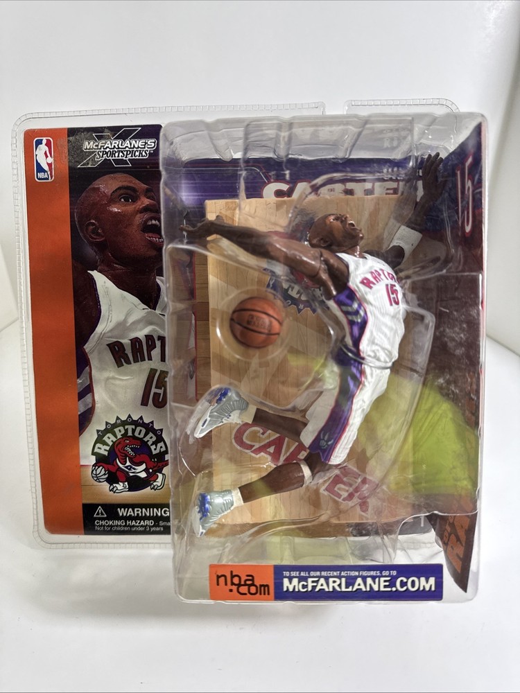 McFarlane Toys Vince Carter NBA Series 1 Action Figure Toronto Raptors (TX)