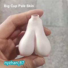 1:12 Big Bust Breast Cover Replacement Model Fit 6” Female Action Figure Doll
