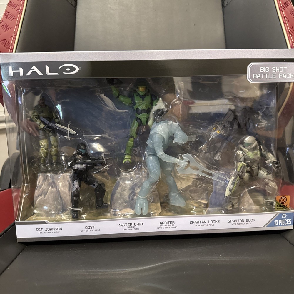 2023 World of Halo BIG SHOT BATTLE PACK Vault Exclusive Chief Arbiter WCT 6 New