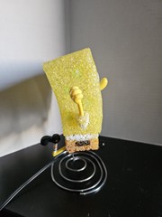 Nickelodeon SpongeBob Squarepants Electric Night Light Desk Lamp Plastic Resin