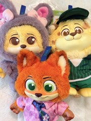 MINISO Disney Zootopia 2 City Residents Series Vinyl Plush Blind Box set
