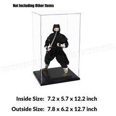 Acrylic Display Case Dustproof Box 1/6 Action Figures Large Collectibles US 16”