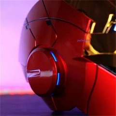 US STOCK Golden MK5 Iron Man Helmet AUTOKING Wearable Voice-control Cosplay Mask
