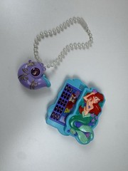 Vintage The Little Mermaid Ariel Singing Seashell Necklace & Rare Phone