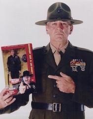 1:6 scale Sideshow Talking USMC Gunnery Sgt. R Lee Ermey Male Body 12″ Figure