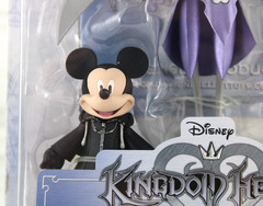 Disney Kingdom Hearts Action Figures Black Coat Mickey And Assassin New Set of 2