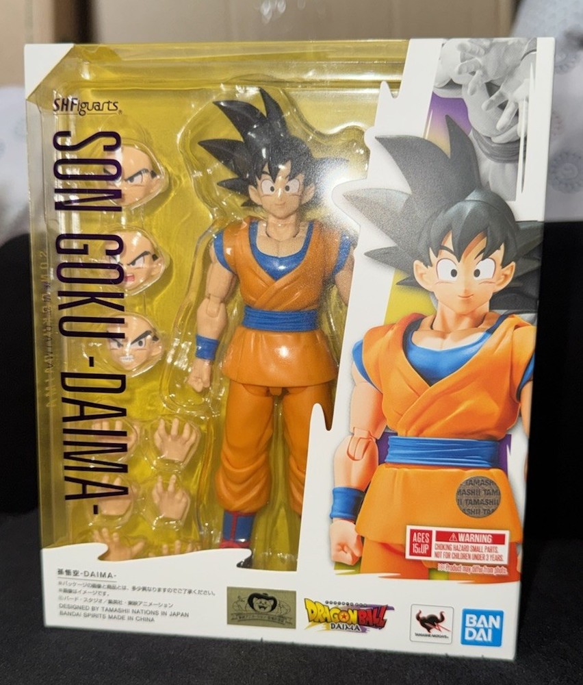 SH Figuarts Son Goku Daima Dragon Ball Z Action Figure