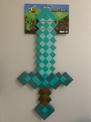 Minecraft Diamond Sword Toy Role-Play Accessory Collection Child-Sized