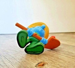 Smurf Farmer 2011 Peyo McDonalds TV Movie Character Toy 2.75”H
