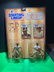 (12) 1989 Baseball Greats Willie McCovey- Willie Mays With Original Case