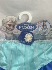 DISNEY FROZEN ELSA DRESS – FITS SIZES 4-6X – AGES 3+ -DRESS UP/COSTUME