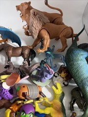 Nice Mixed Figures SmallToys Lot/Variety/Cabbage Patch/Dinosaur/Animals And More