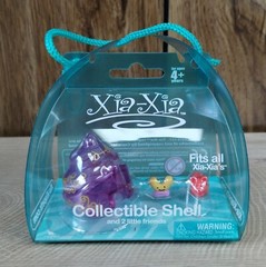 Cepia Xia Xia Collectible Shell & 2 Little Friends for Hermit Crab Purple New