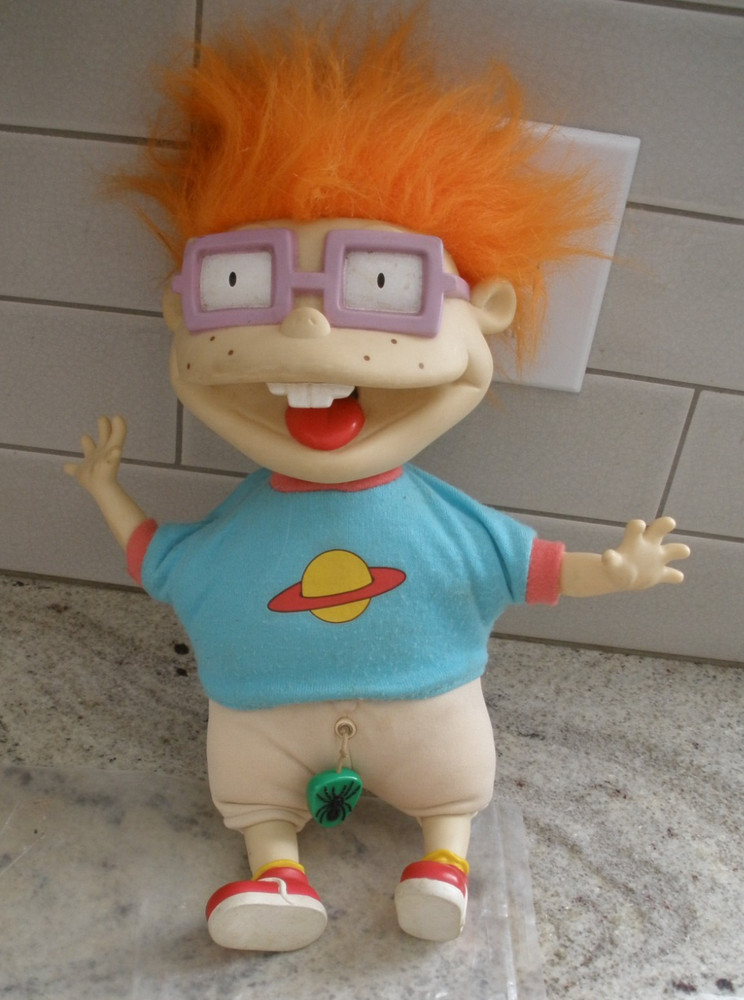1997 VIACOM MATTEL RUGRATS SCARED CHUCKIE SHAKES WORKS