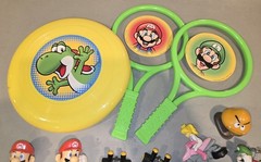 Super Mario Mixed Lot 24 Pc Nintendo Toy Figures Car Peach Yoshi McDonald’s More