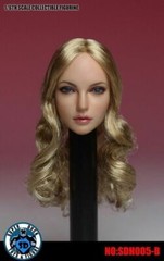 SUPER DUCK 1/6 SDH005B Beauty Girl Head Sculpt For 12″ Female PH TBL Figure New