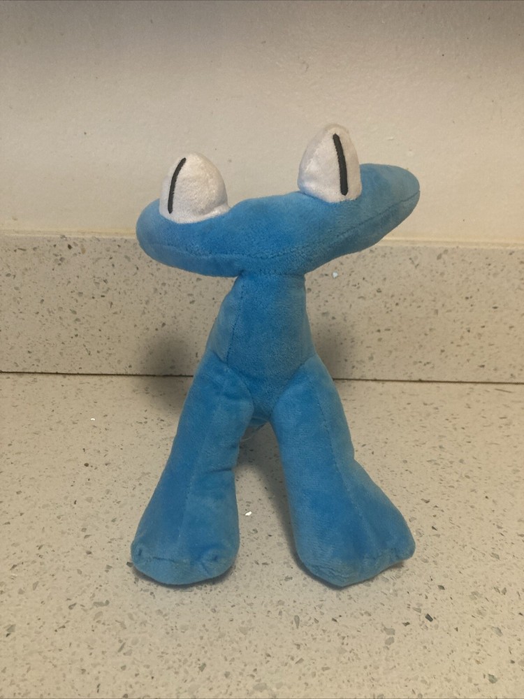 Cyan Blue Plush Toy RAINBOW FRIENDS Cartoon Anime Game Character Stuffed