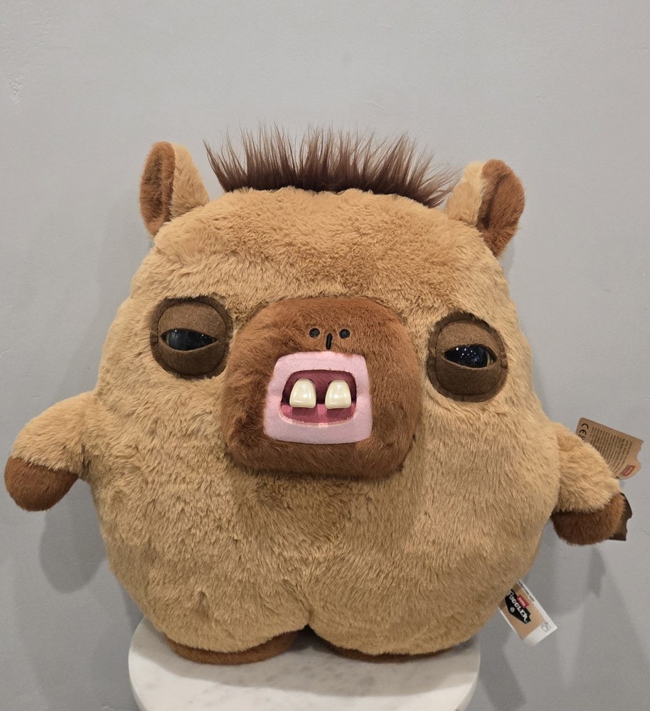 Chunky Fuggler Capybara Plush Toy XL Plushy Stuffed Animal Funny Ugly Monster