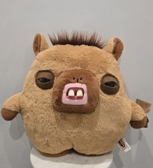 Chunky Fuggler Capybara Plush Toy XL Plushy Stuffed Animal Funny Ugly Monster